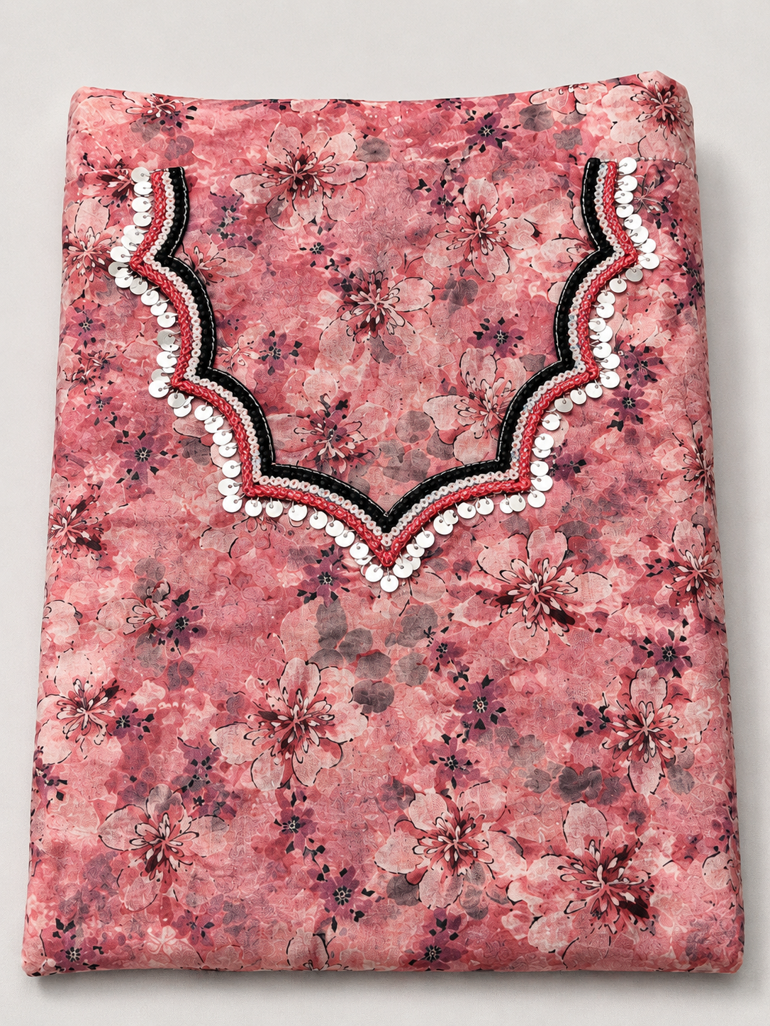 Coral Floral Mukhawar